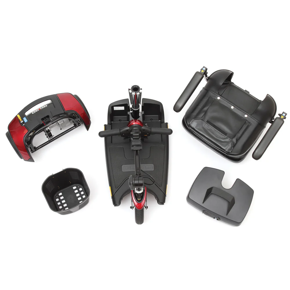 3-Wheel Go-Go Elite Traveller Scooter - Upgraded 18AH Battery - Image 5
