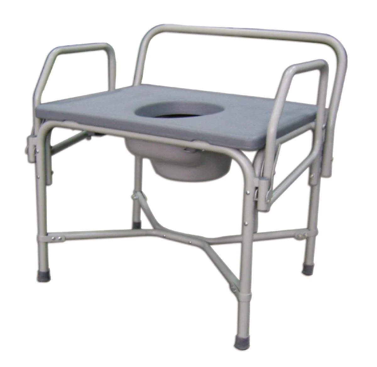 Bariatric Drop-Arm Commode - Image 2