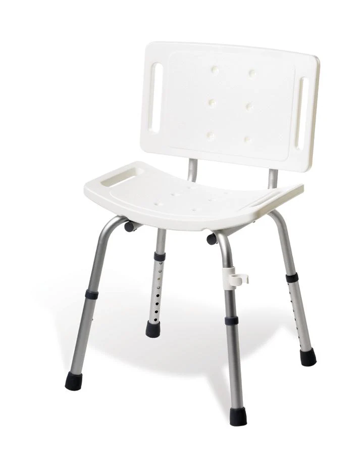 Basic Shower Chair with Back - Image 2