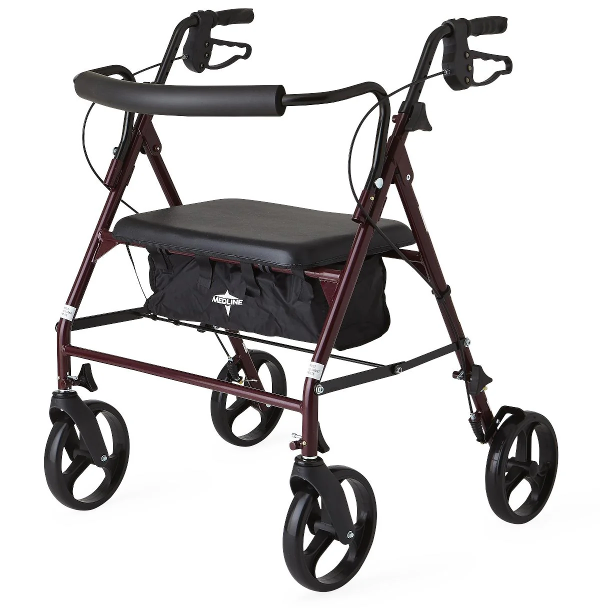 Rollators - Steel - Bariatric - 8 In.Whls