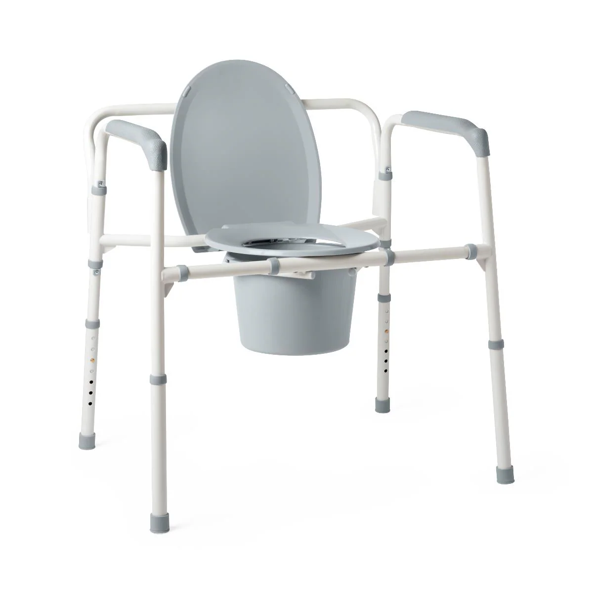 Bedside Commode, Extra Wide, Bariatric, Foldable - Image 2