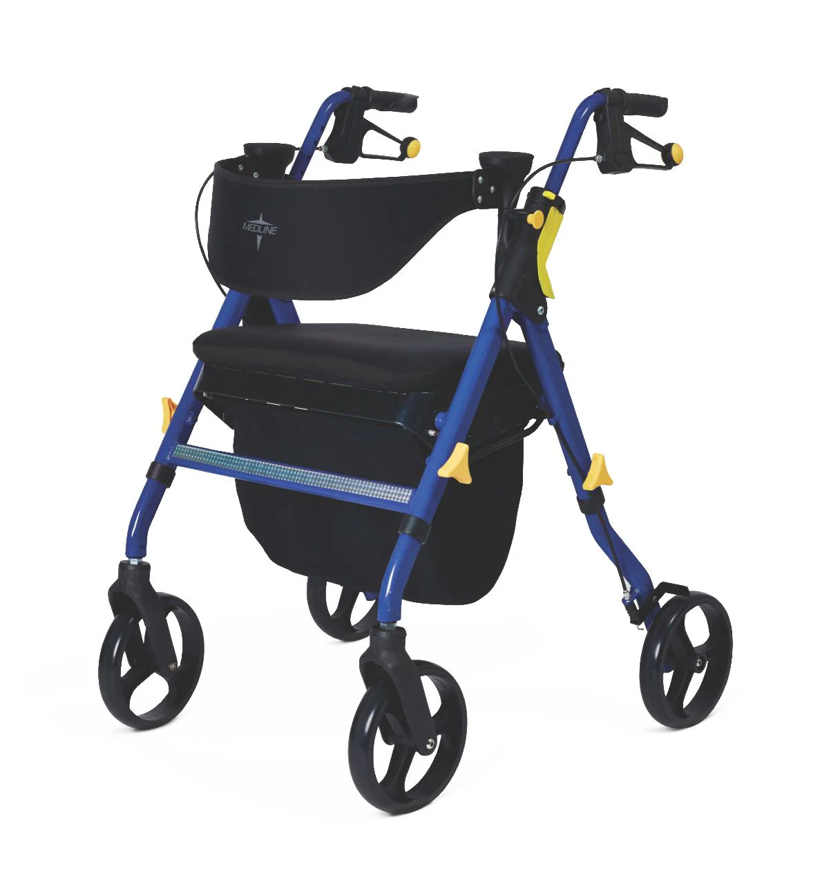 Rollator - Empower - Blue - 8 In.Whls - Image 2