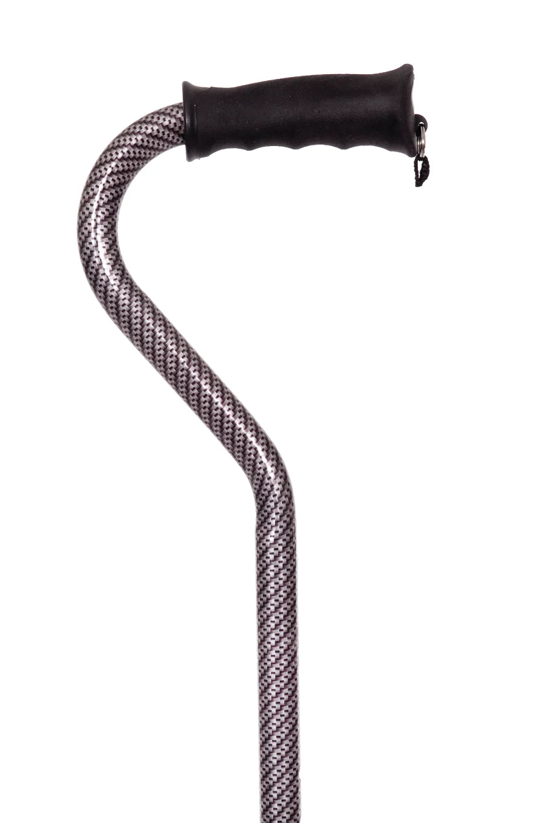 Gentle Touch Offset Cane - Graphite