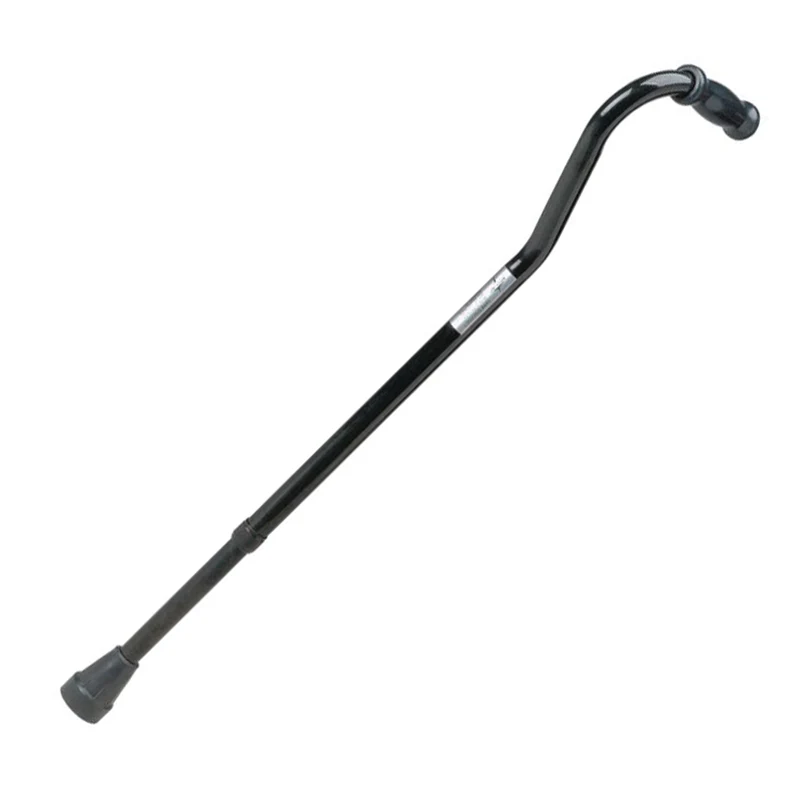Offset Handle Bariatric Cane, Black