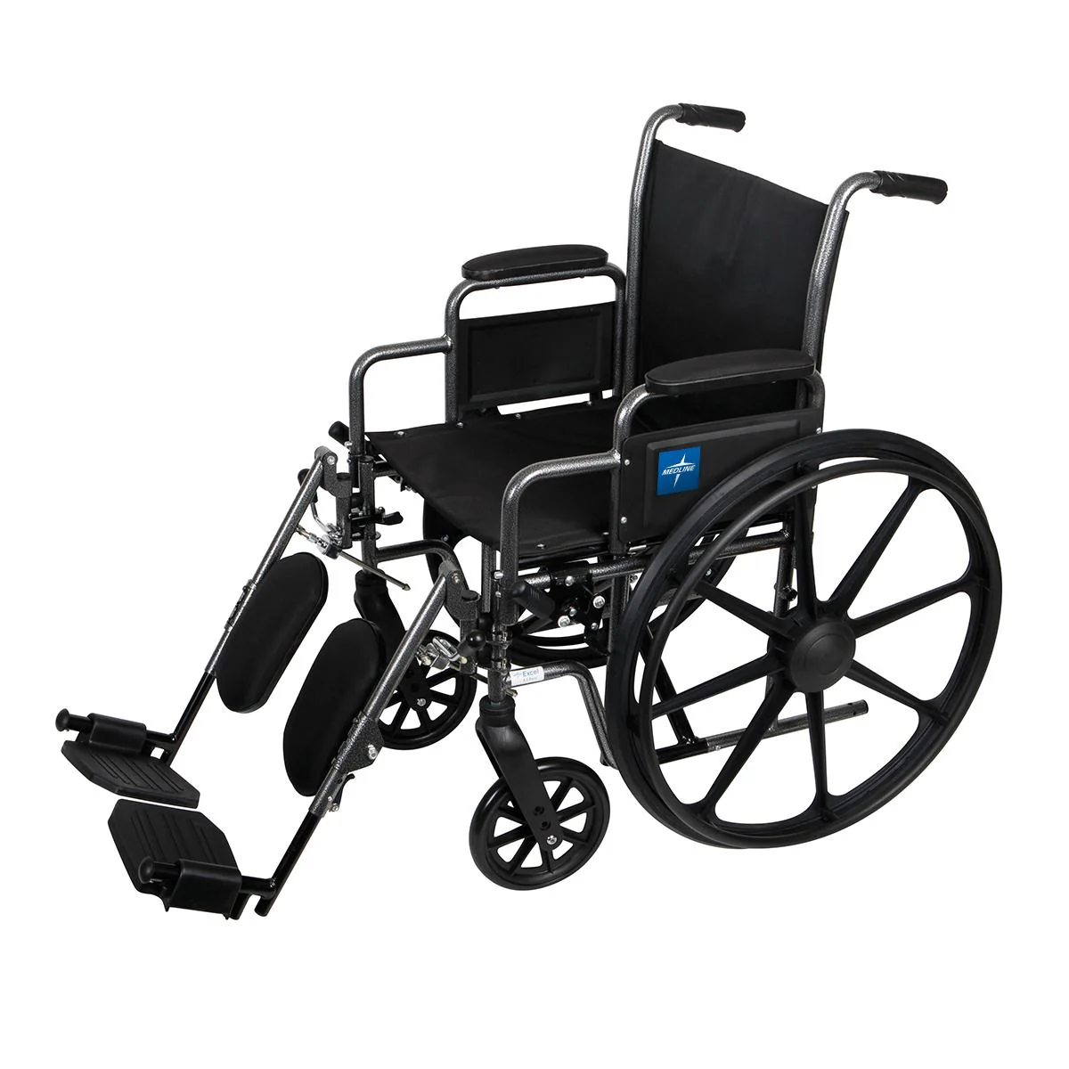 Wheelchair - 18" Seat Width - Elevating Leg Rests - Lightweight