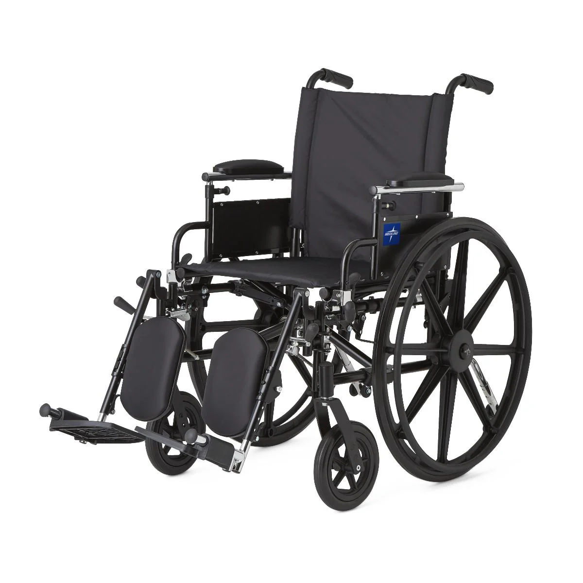 Wheelchair - 24" - Seat Width - Elevating Leg Rests - Lightweight - Image 2
